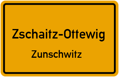 Straßenverzeichnis Zschaitz-Ottewig Zunschwitz