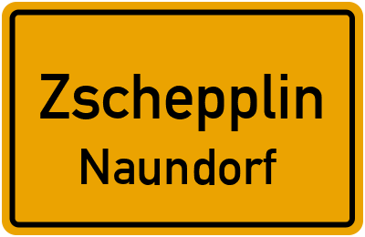 Straßenverzeichnis Zschepplin Naundorf