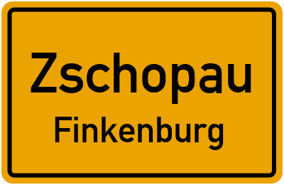 Straßenverzeichnis Zschopau Finkenburg