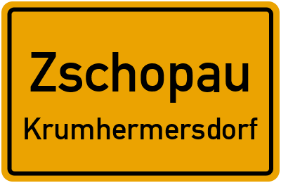 Straßenverzeichnis Zschopau Krumhermersdorf