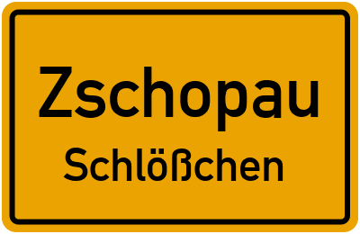 Straßenverzeichnis Zschopau Schlößchen