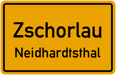 Straßenverzeichnis Zschorlau Neidhardtsthal
