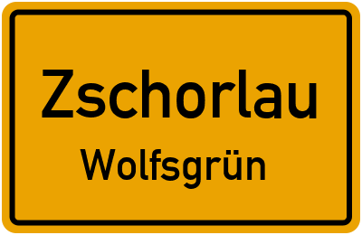 Straßenverzeichnis Zschorlau Wolfsgrün