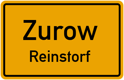 Straßenverzeichnis Zurow Reinstorf