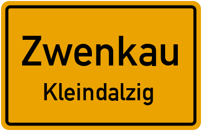 Straßenverzeichnis Zwenkau Kleindalzig