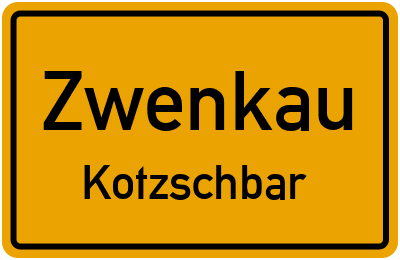 Straßenverzeichnis Zwenkau Kotzschbar