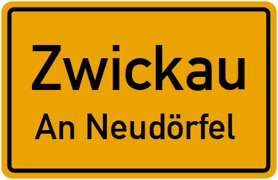 Straßenverzeichnis Zwickau An Neudörfel