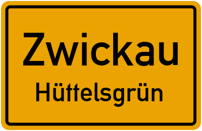 Straßenverzeichnis Zwickau Hüttelsgrün