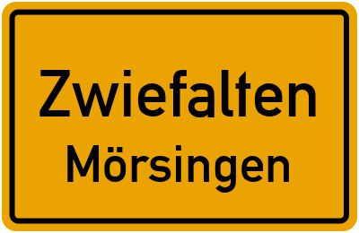 Straßenverzeichnis Zwiefalten Mörsingen