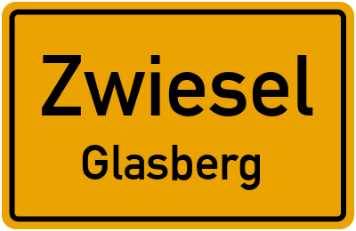 Straßenverzeichnis Zwiesel Glasberg