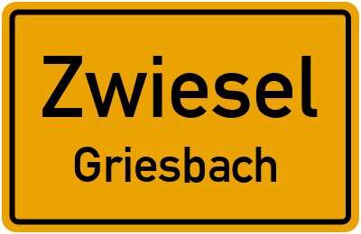 Straßenverzeichnis Zwiesel Griesbach