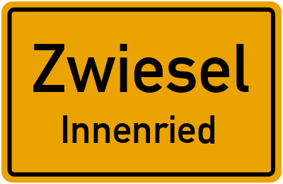 Straßenverzeichnis Zwiesel Innenried