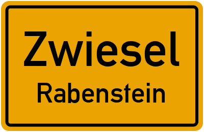 Straßenverzeichnis Zwiesel Rabenstein