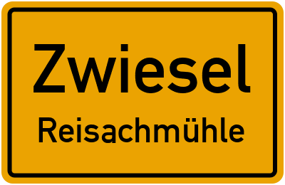 Straßenverzeichnis Zwiesel Reisachmühle