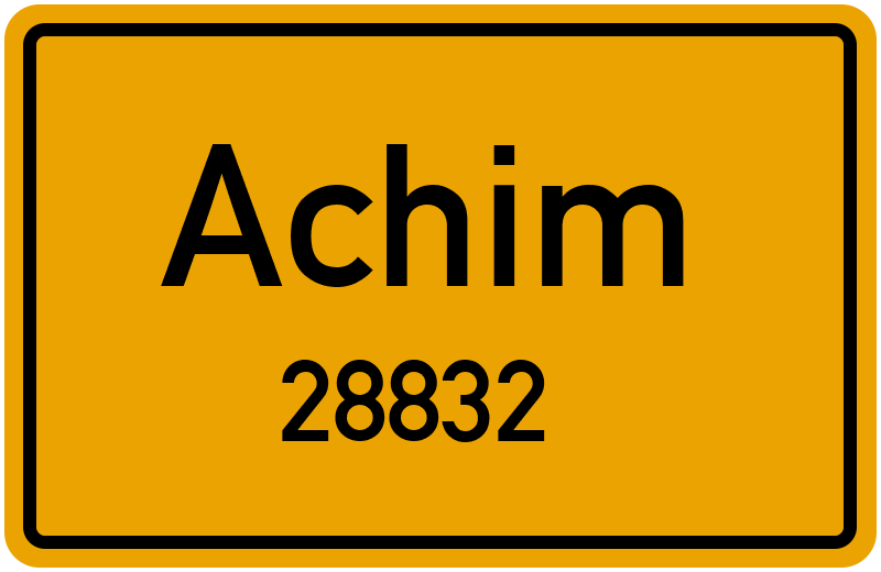 28832 Achim Straßenverzeichnis: Alle Straßen in 28832