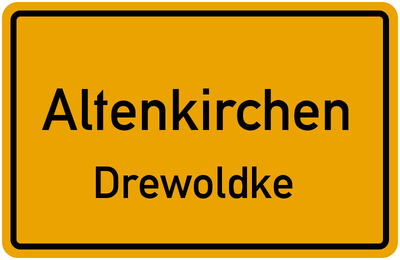 Ortsschild Altenkirchen