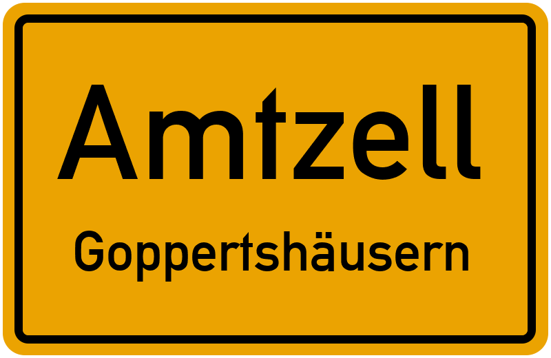 Ortsschild Amtzell