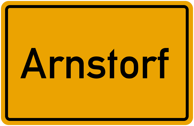 Ortsschild Arnstorf