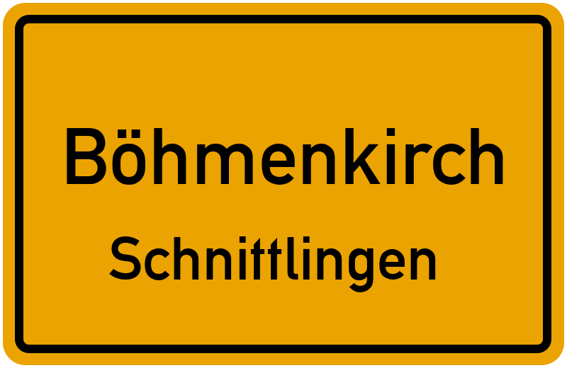 Ortsschild Böhmenkirch