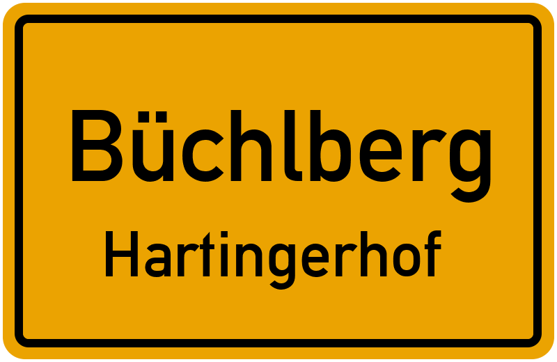 Ortsschild Büchlberg