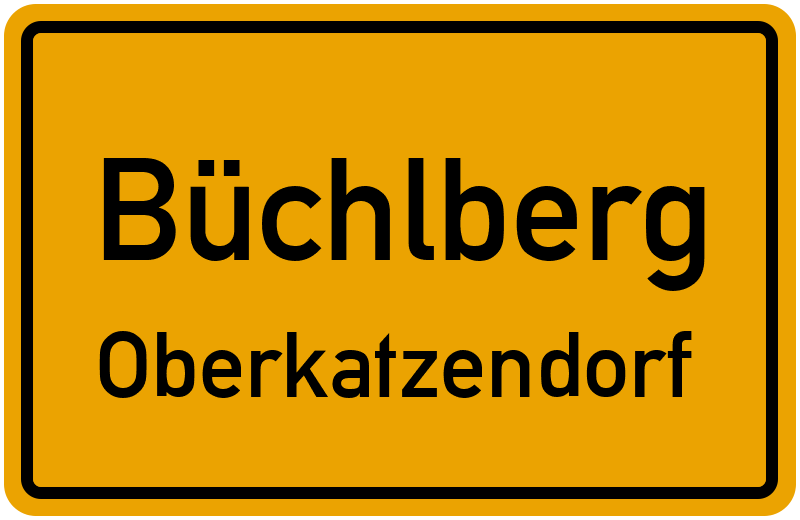 Ortsschild Büchlberg