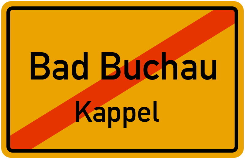 Ortsschild Bad Buchau