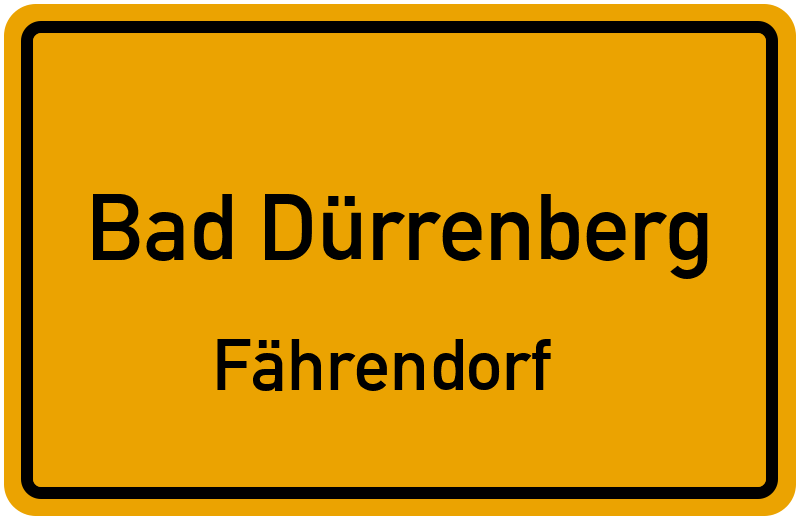 Ortsschild Bad Dürrenberg
