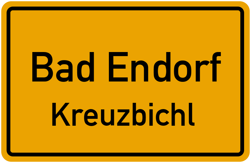 Ortsschild Bad Endorf