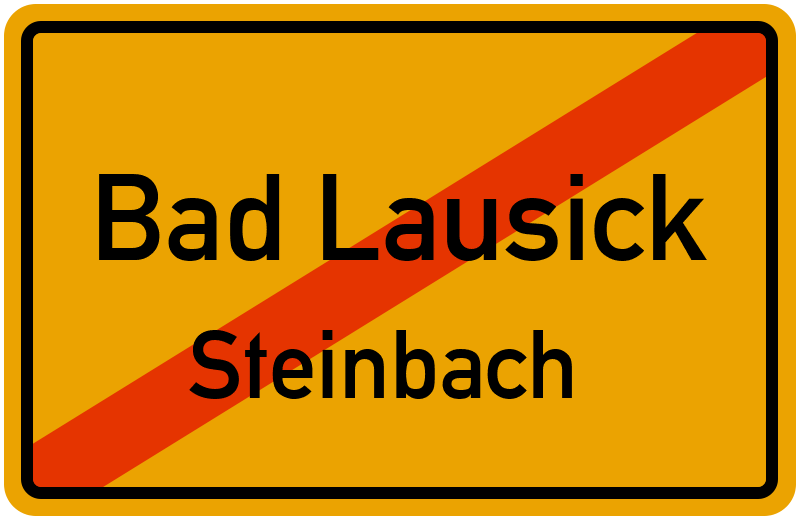 Ortsschild Bad Lausick