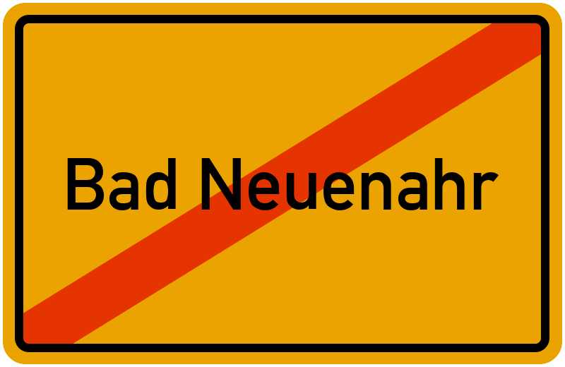 Ortsschild Bad Neuenahr