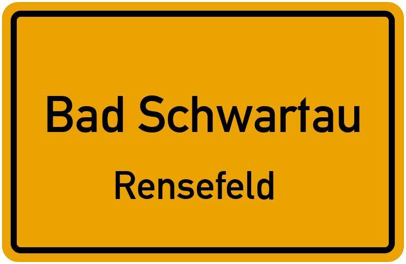 Ortsschild Bad Schwartau