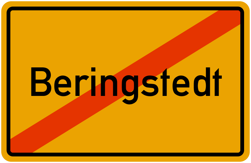 Ortsschild Beringstedt