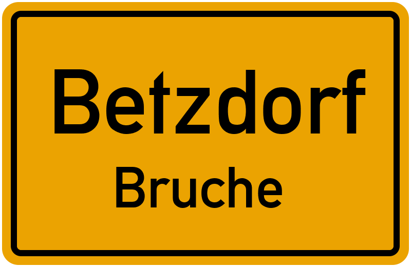 Ortsschild Betzdorf