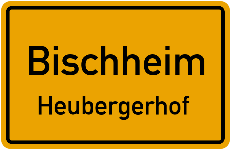 Ortsschild Bischheim