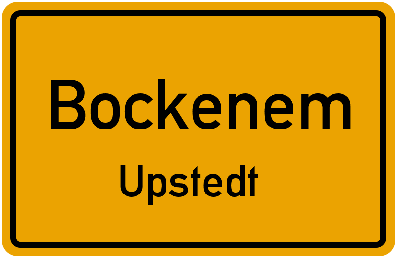Ortsschild Bockenem