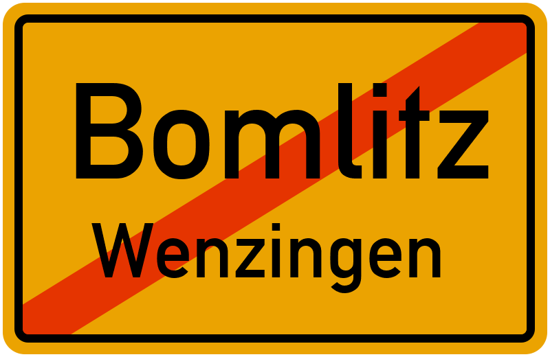 Ortsschild Bomlitz