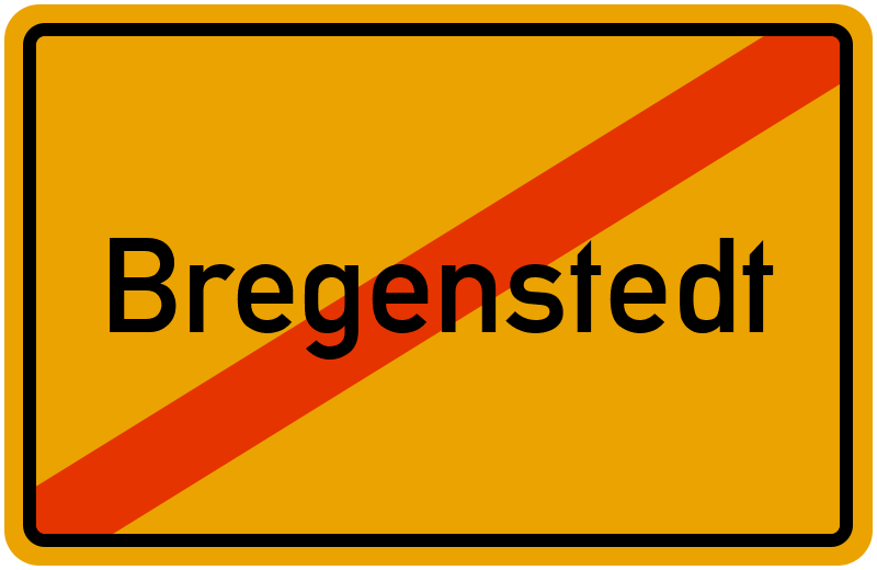 Ortsschild Bregenstedt