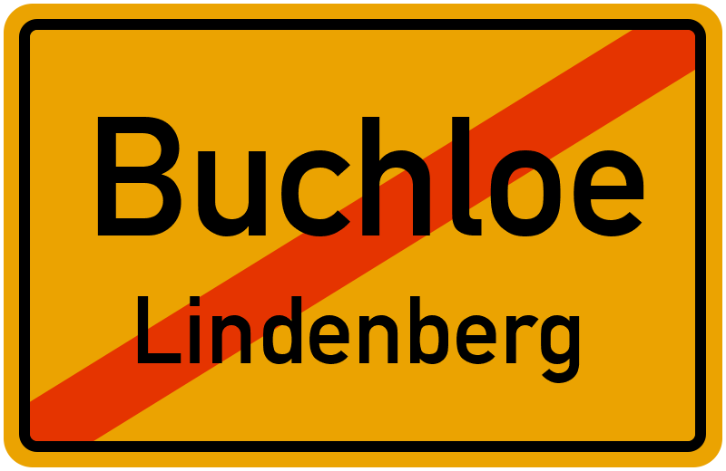 Ortsschild Buchloe