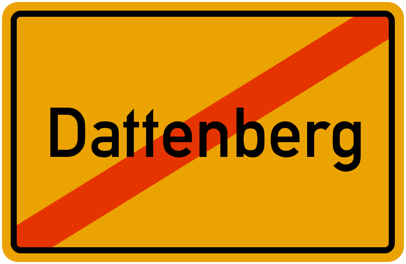 Ortsschild Dattenberg