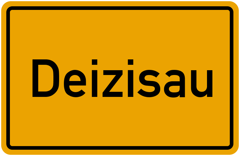 Ortsschild Deizisau