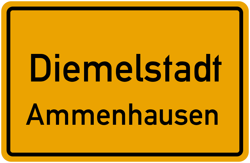 Ortsschild Diemelstadt