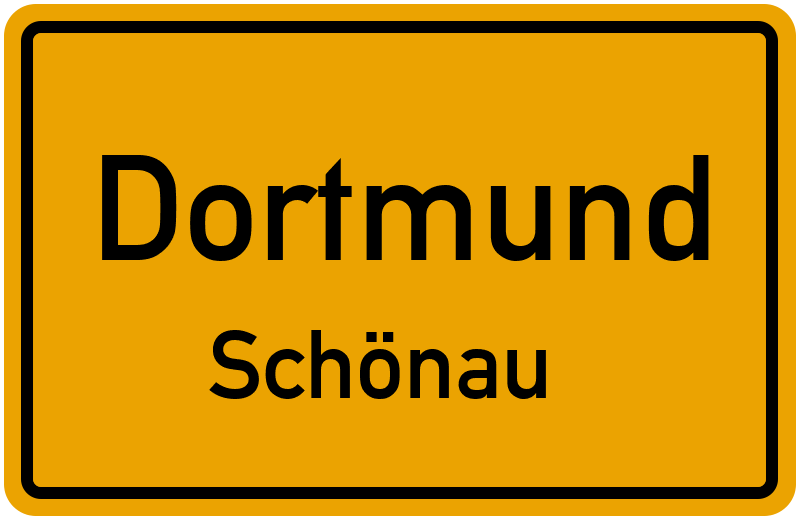 Ortsschild Dortmund