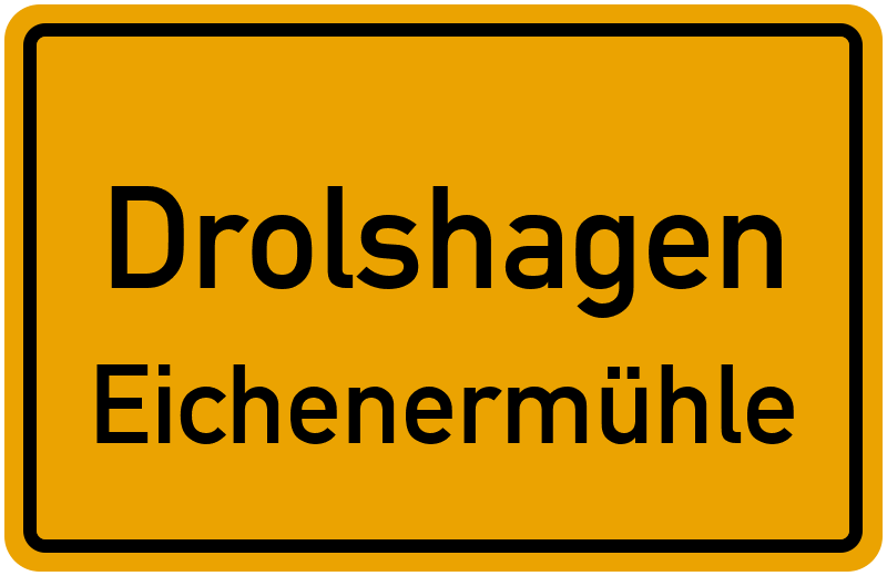 Ortsschild Drolshagen