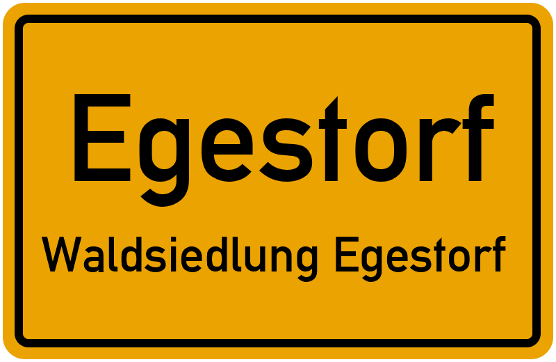 Ortsschild Egestorf