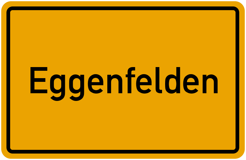 Ortsschild Eggenfelden