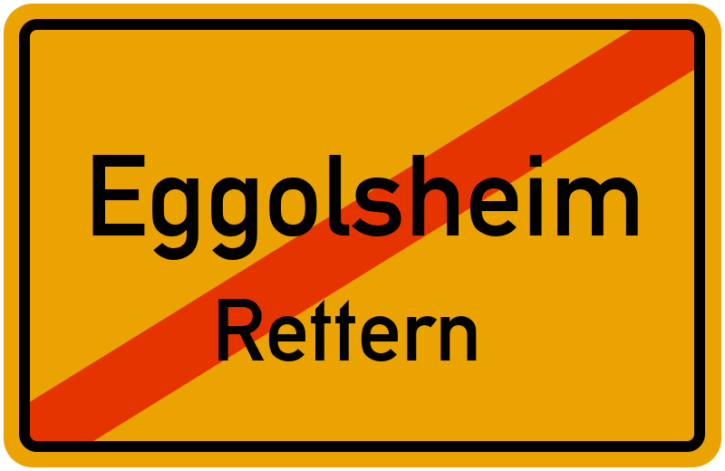 Ortsschild Eggolsheim