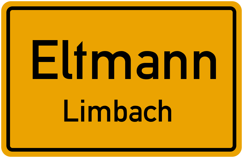 Ortsschild Eltmann