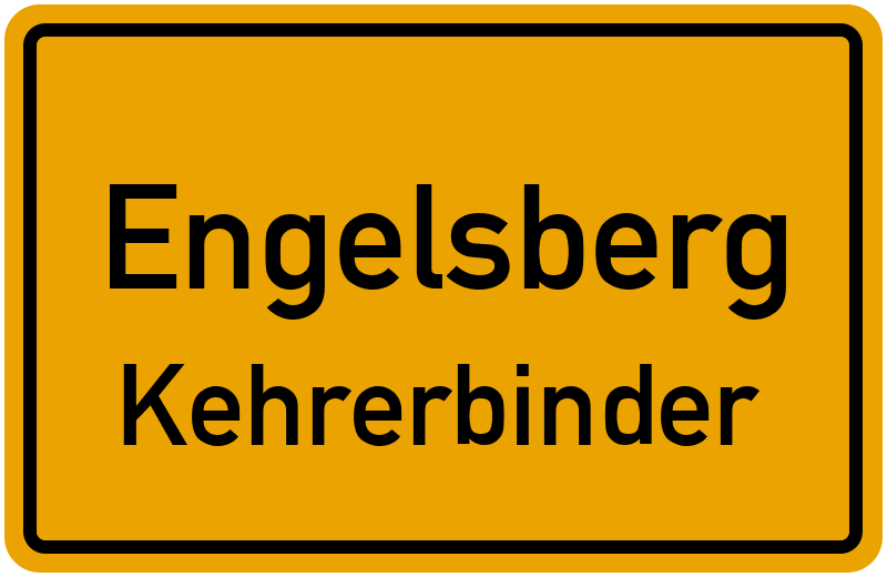 Ortsschild Engelsberg