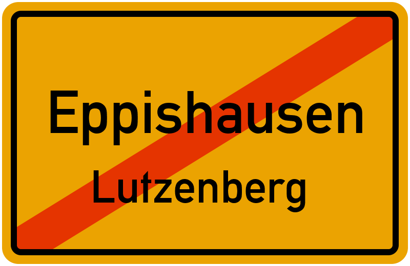 Ortsschild Eppishausen