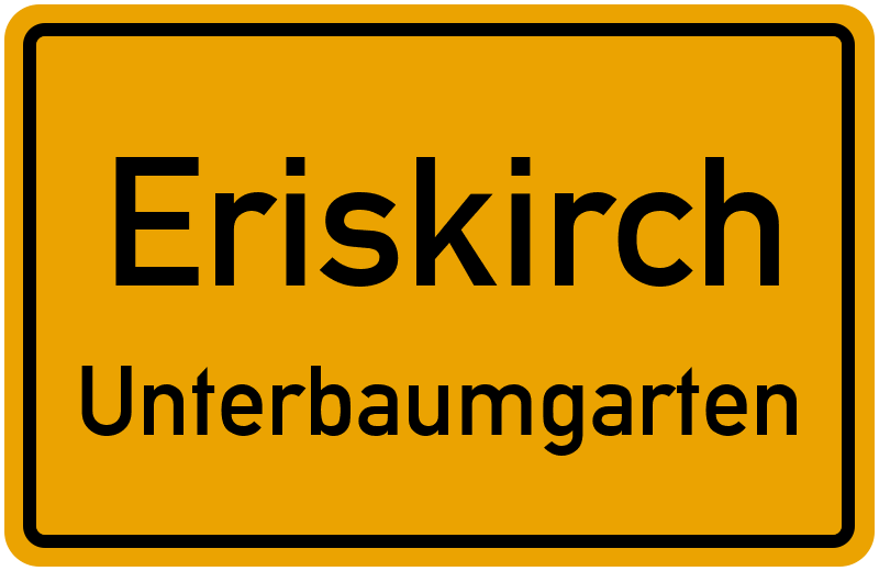 Ortsschild Eriskirch